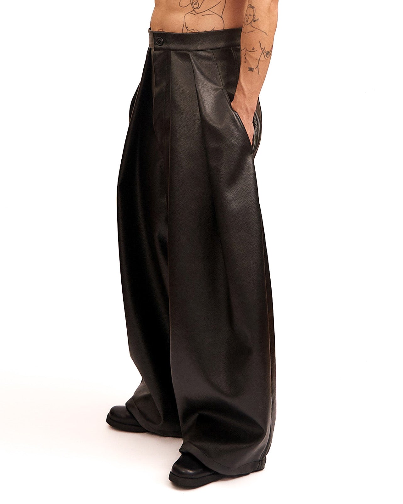 Reconstructed Wide Pants